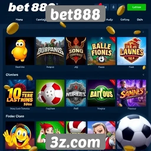 Exploração da variedade de jogos no bet888